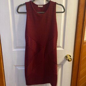ARAN’S DEN MAROON DRESS